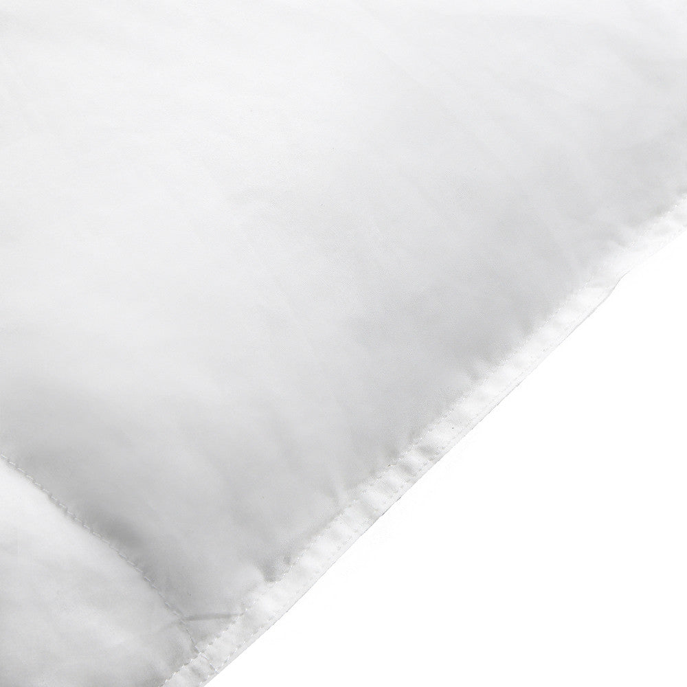 Duck Feather Down Quilt King White