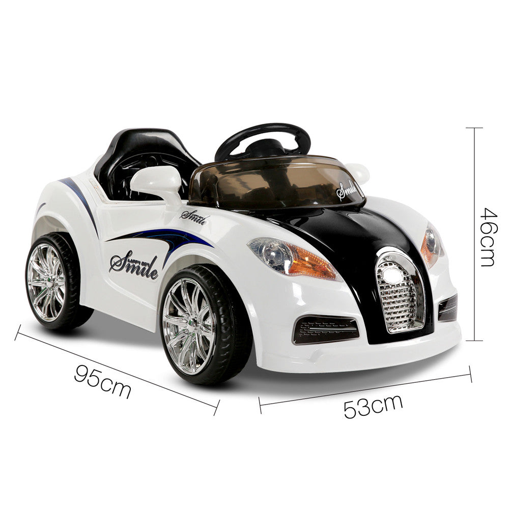 Kids Ride on Car with Remote Control White