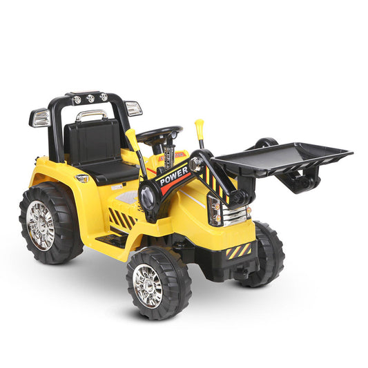 Kids Ride On Bulldozer – Yellow