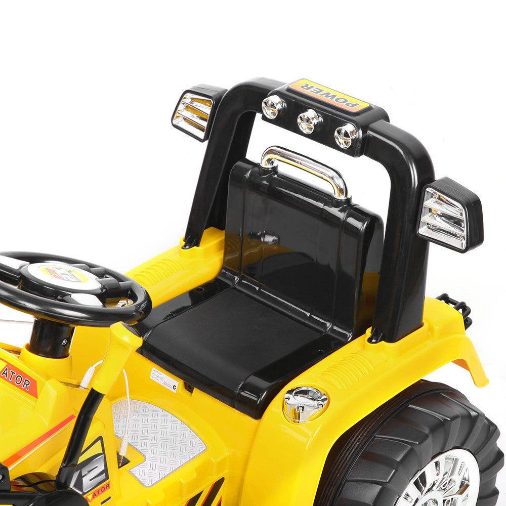 Kids Ride On Bulldozer – Yellow