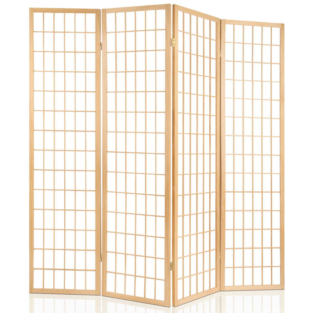 Room Divider 6 Panel - Natural