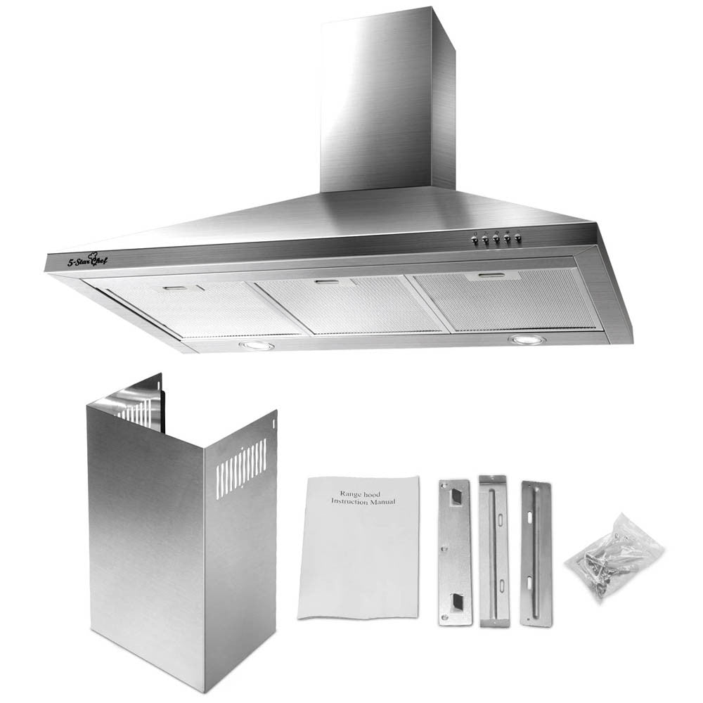 90CM Wall Mount Range Hood