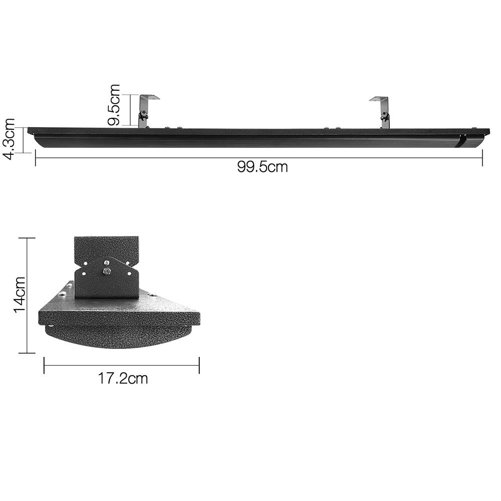 Radiant Wall & Ceiling Mount Panel Heater 1800W