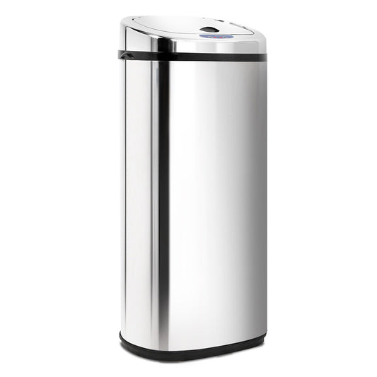 Stainless Steel Motion Sensor Rubbish Bin – 50L