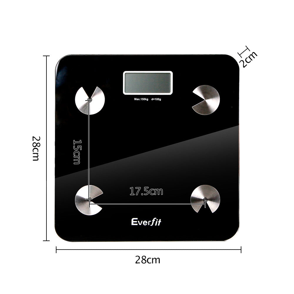 Digital Bathroom Scale w/ Wireless Bluetooth 150KG