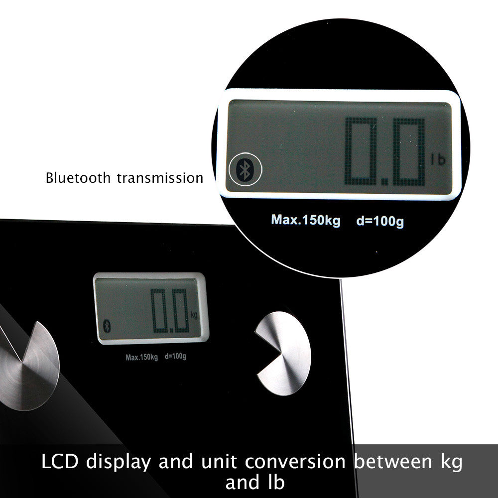 Digital Bathroom Scale w/ Wireless Bluetooth 150KG