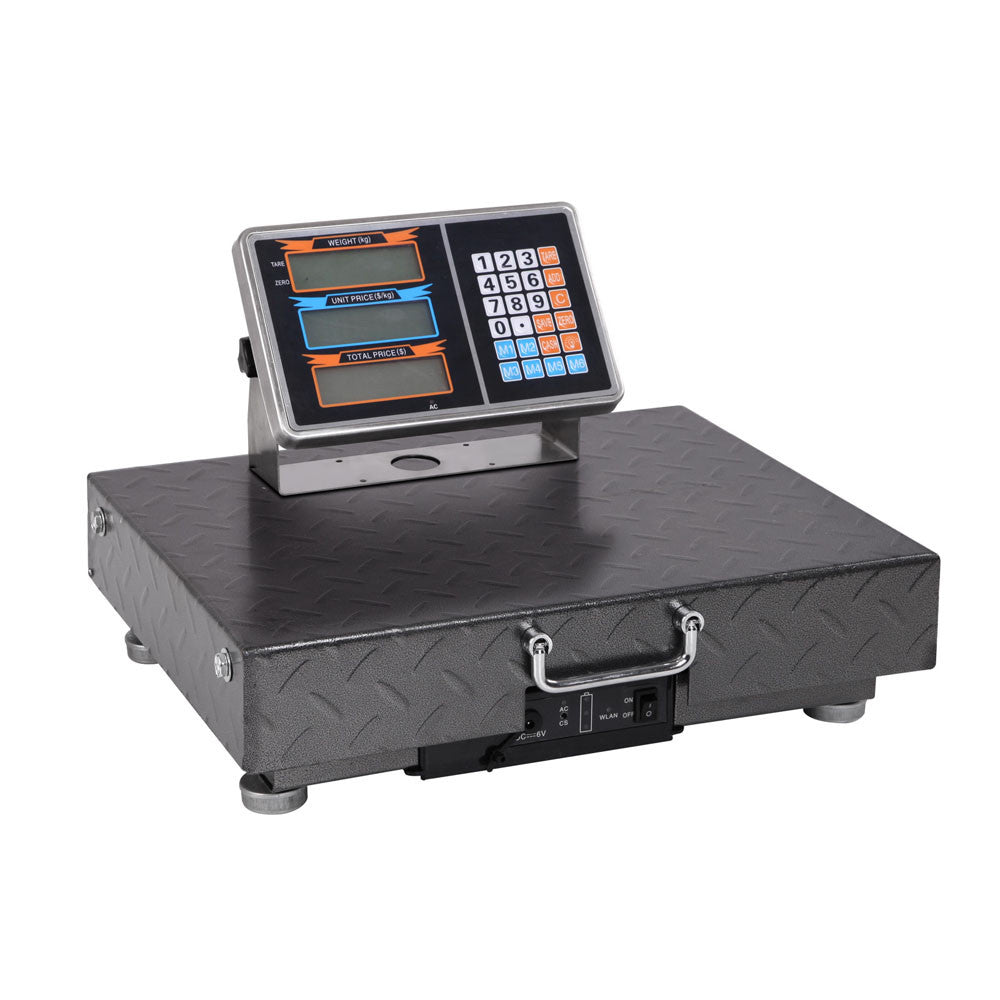 Wireless Electronic Digital Scales 200kg Charcoal