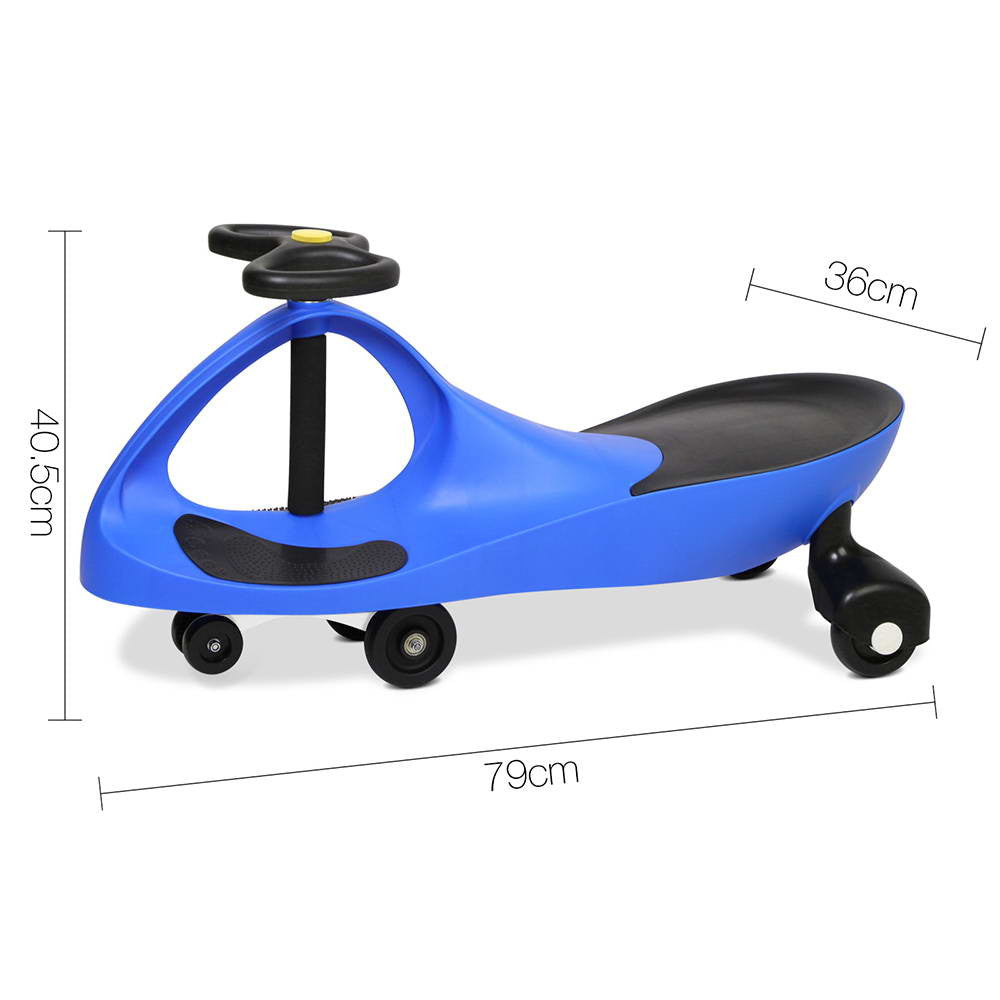 Pedal Free Swing Car 79cm - Blue