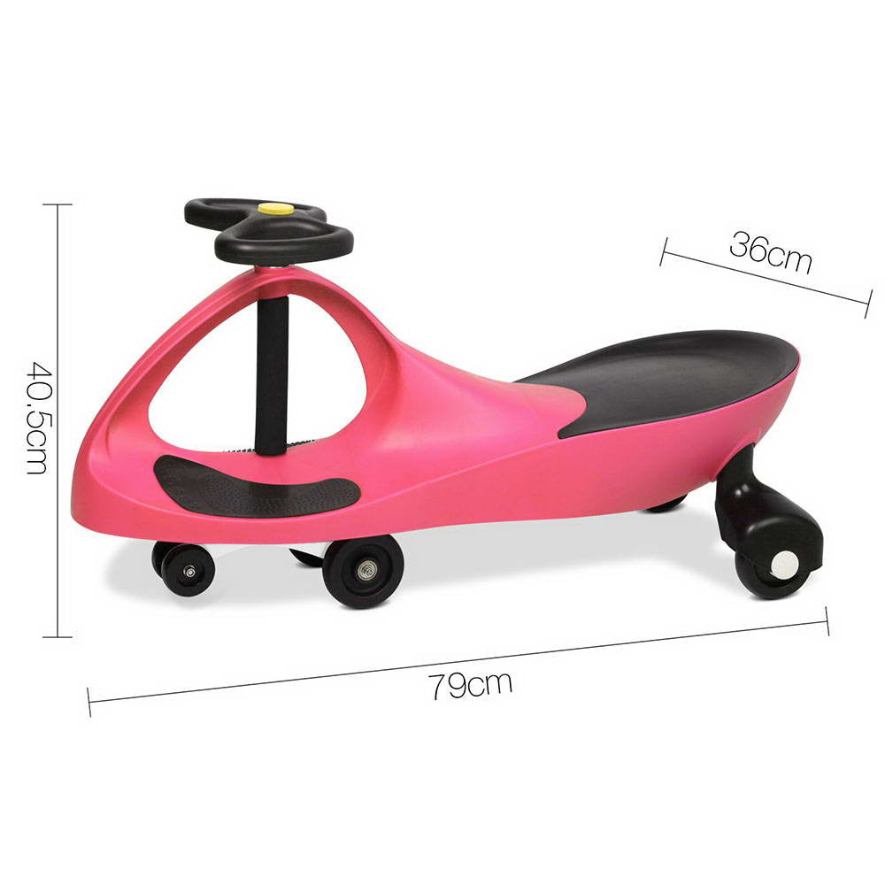 Pedal Free Swing Car 79cm - Pink