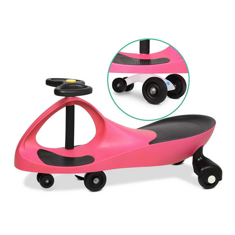 Pedal Free Swing Car 79cm - Pink