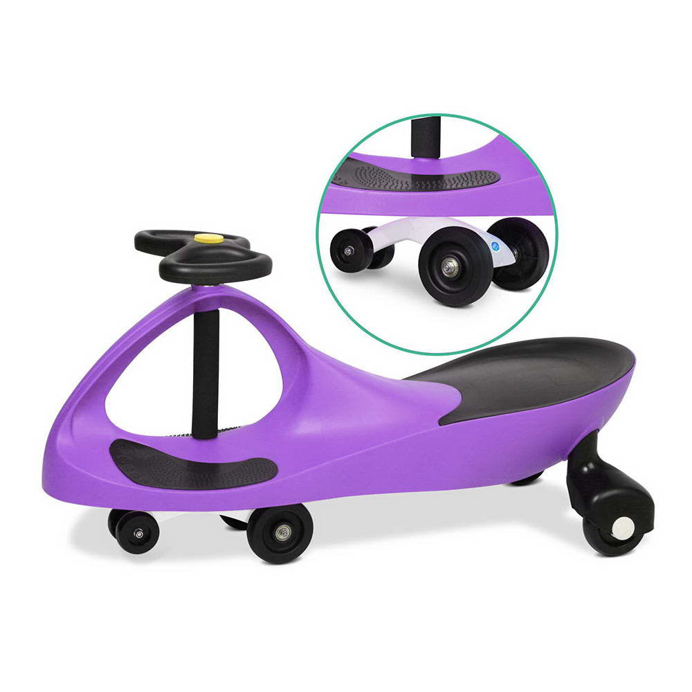 Pedal Free Swing Car 79cm - Purple