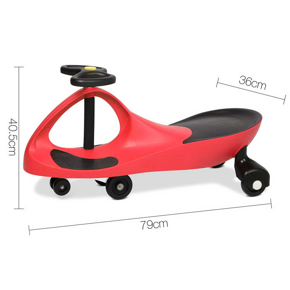 Pedal Free Swing Car 79cm - Red