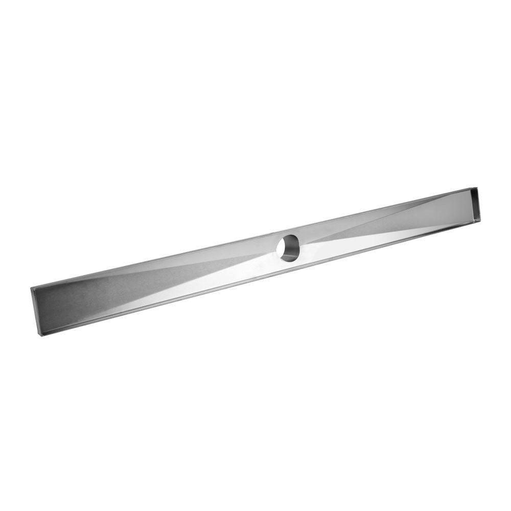 Wave Line Stainless Steel Shower Grate Drain Floor Bathroom 900mm