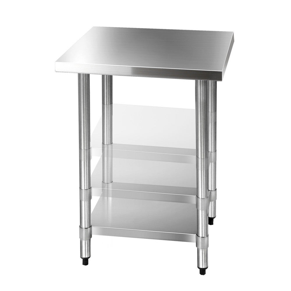 430 Stainless Steel Kitchen Work Bench Table 610mm