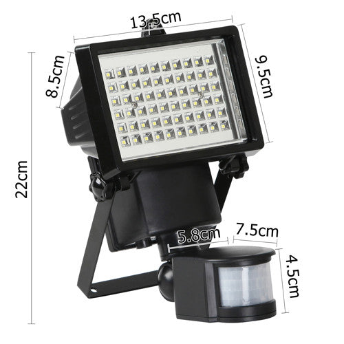 60 LED Solar Sensor Outdoor Light