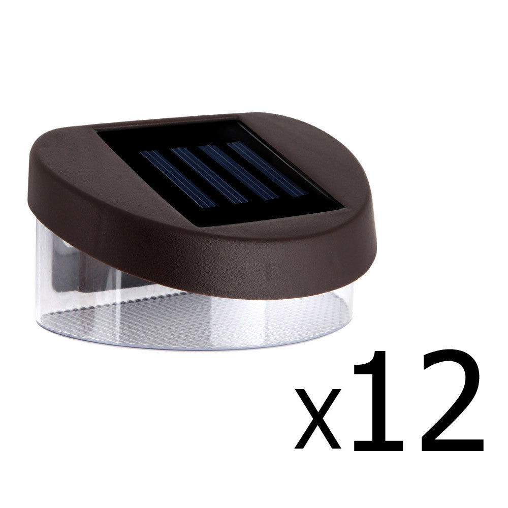 Set of 12 Solar Fence Light