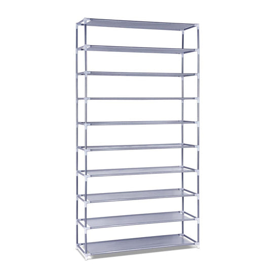 10 Tiers Stackable Shoe Storage Rack – 160cm