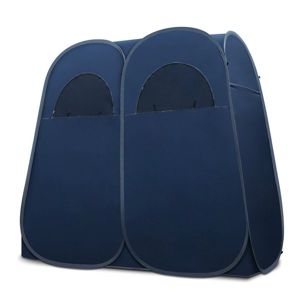 Portable Double Changing Room Shower Tent