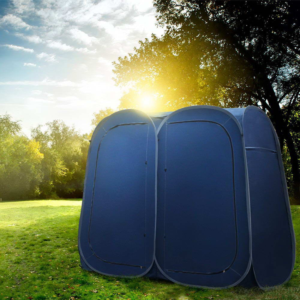 Portable Double Changing Room Shower Tent