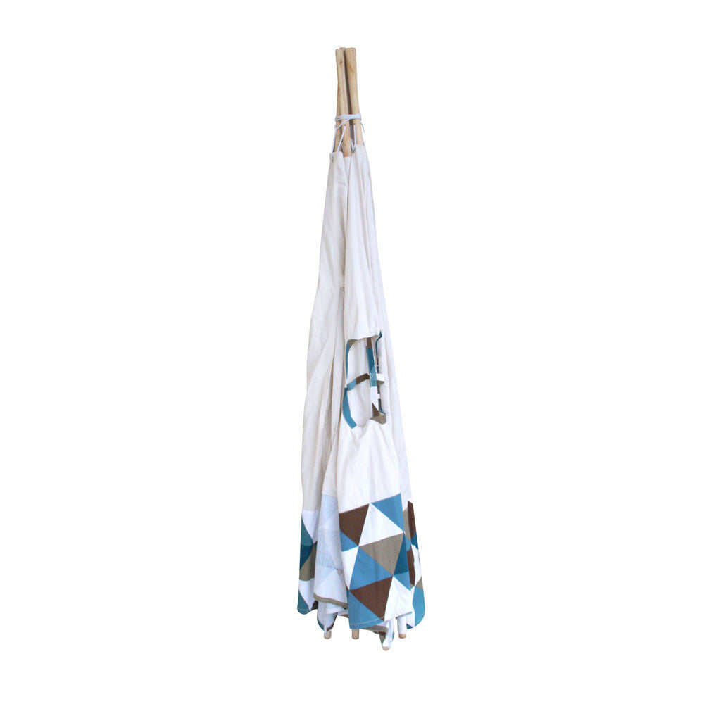 5 Poles Teepee Tent w/ Storage Bag