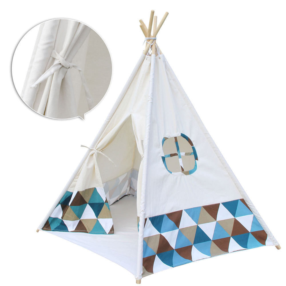 5 Poles Teepee Tent w/ Storage Bag