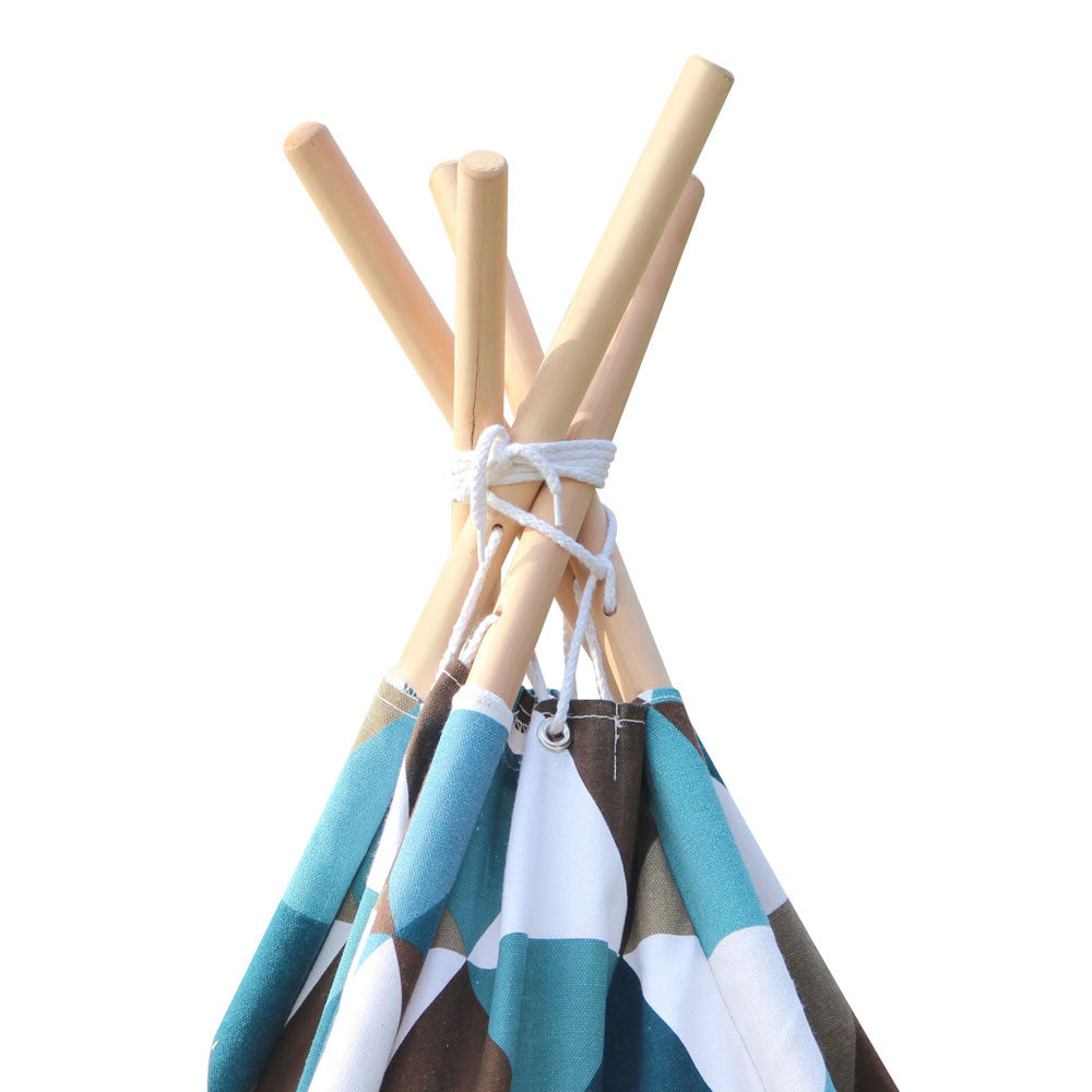 5 Poles Teepee Tent w/ Storage Bag