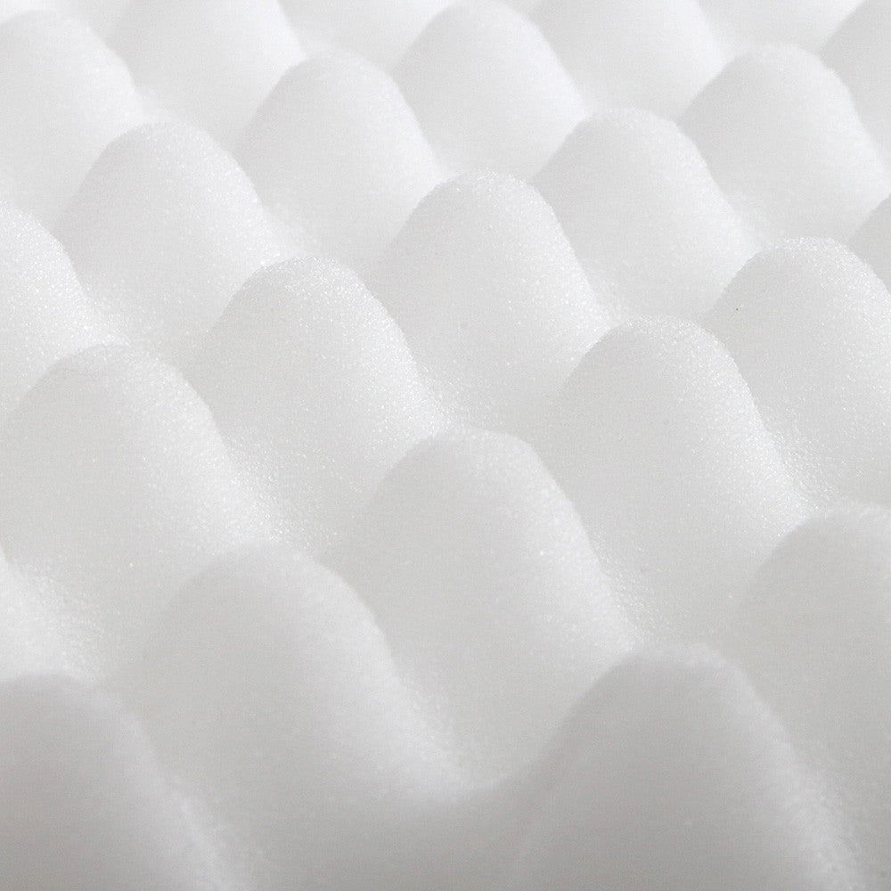 Deluxe Egg Crate Mattress Topper 5 cm Underlay Protector Double