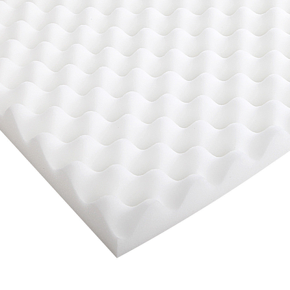 Deluxe Egg Crate Mattress Topper 5 cm Underlay Protector Double