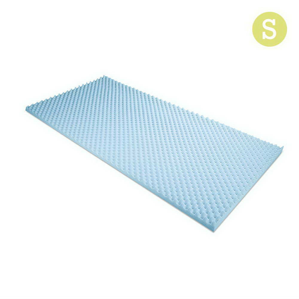 Gel Infused Egg Crate Mattress Topper  - Single