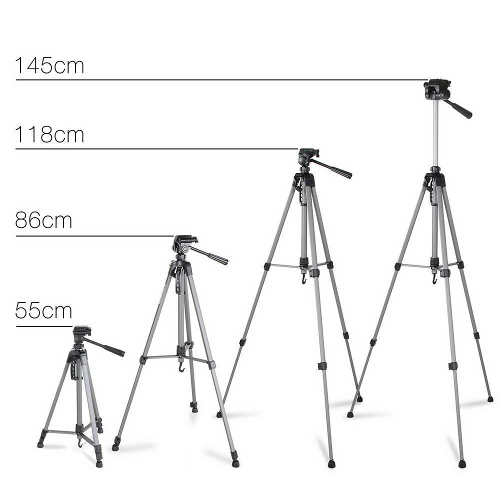 1.45M Professional Camera & Phone Tripod