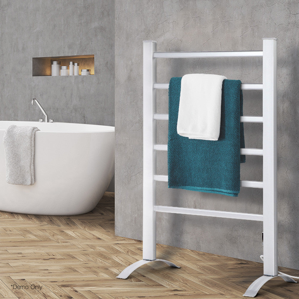 6 Rung Electric Heated Towel Rail