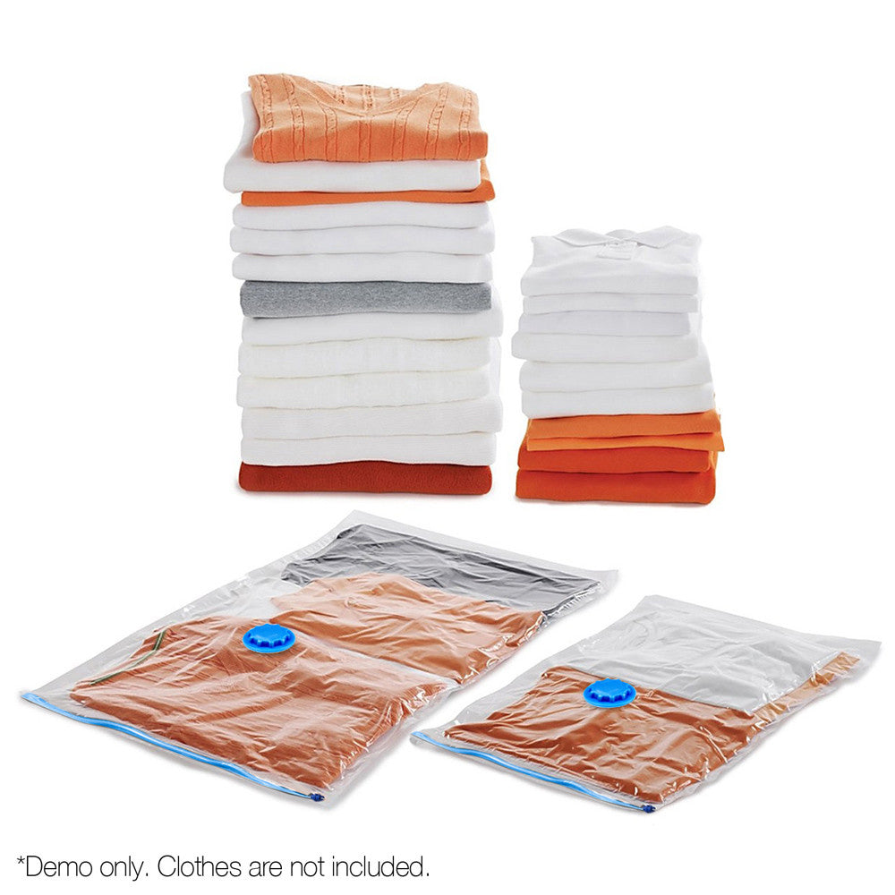 Set of 12 Vacuum Storage Bags 70 x 100cm