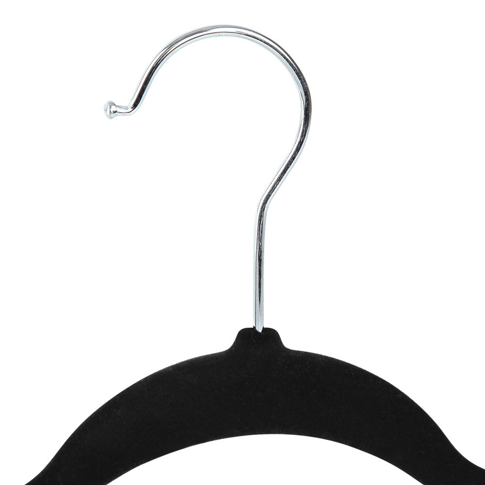 100 Pack Velvet Hangers with Tie Bar