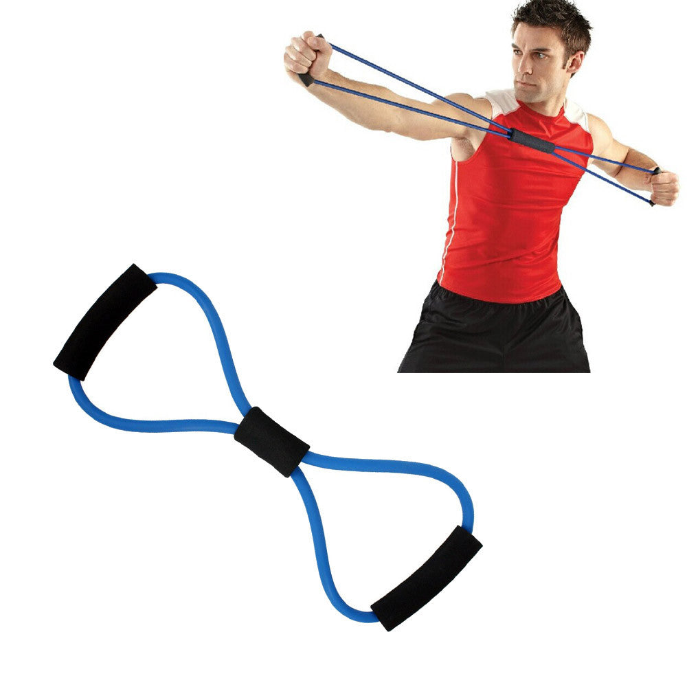 13PCS Heavy Resistance Band Yoga Tension Rope Fitness Stretch Door Loop Gym Abs