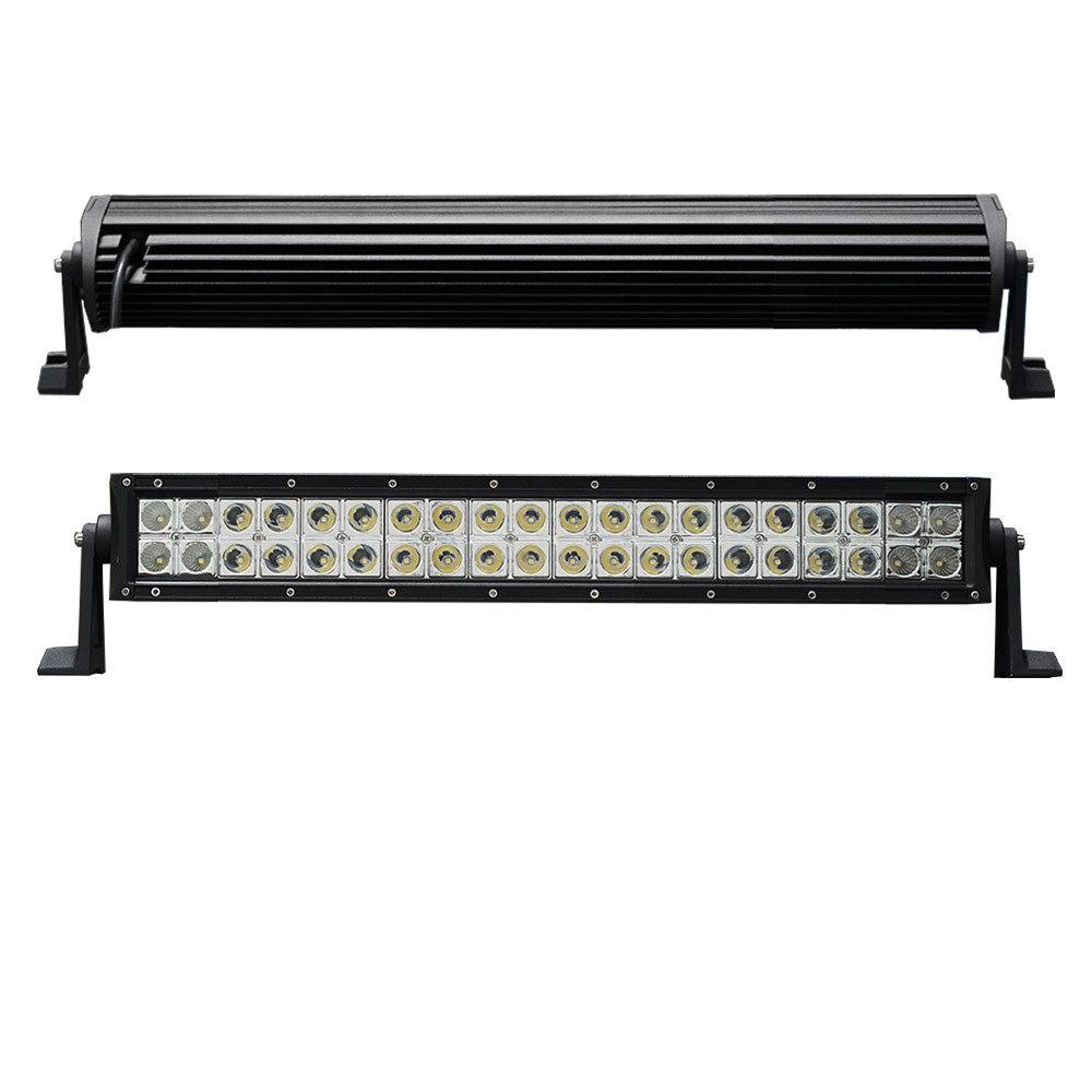 24inch 200W LED Light Bar Spot Flood Combo Offroad Work Driving Philips Lumileds