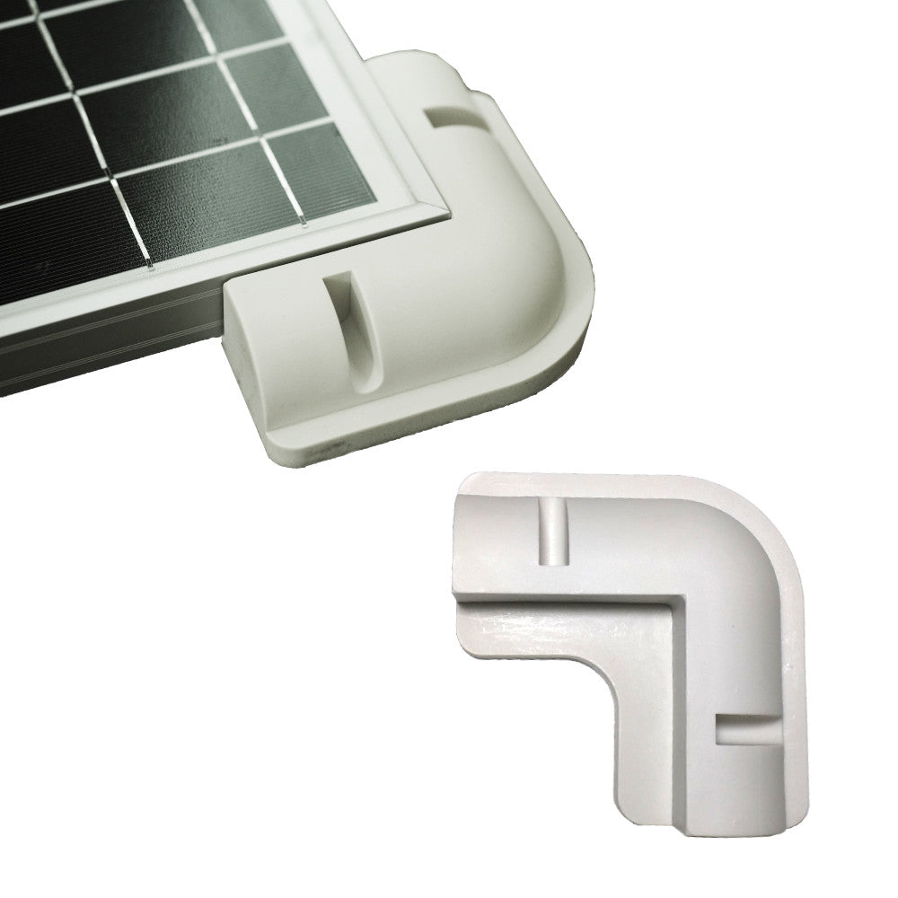 Solar Panel Corner Cable Mounting Bracket Entry Motorhome Caravan RV Boat