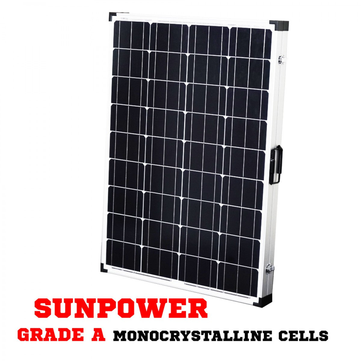 250W FOLDING SOLAR PANEL KIT 12V CARAVAN BOAT CAMPING POWER MONO CHARGING HOME