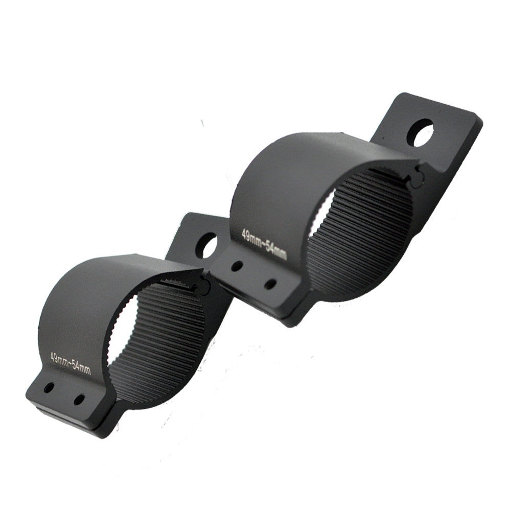 PAIR Bullbar Mounting Bracket Clamp FOR LIGHT BAR Rigid HID ARB MOUNT 49 54mm