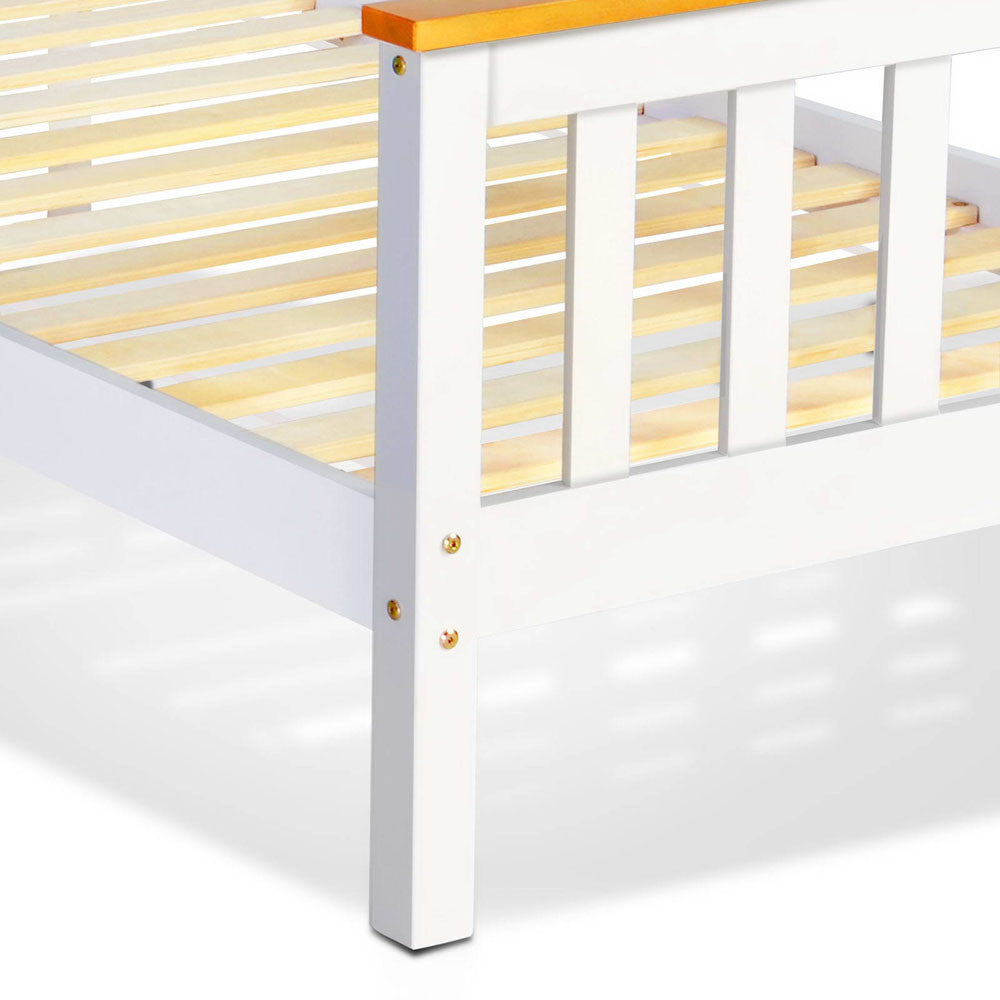 Pine Wood King Single Bed Frame