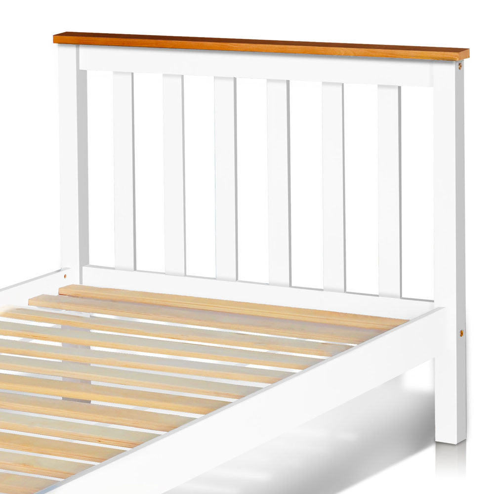 Pine Wood King Single Bed Frame