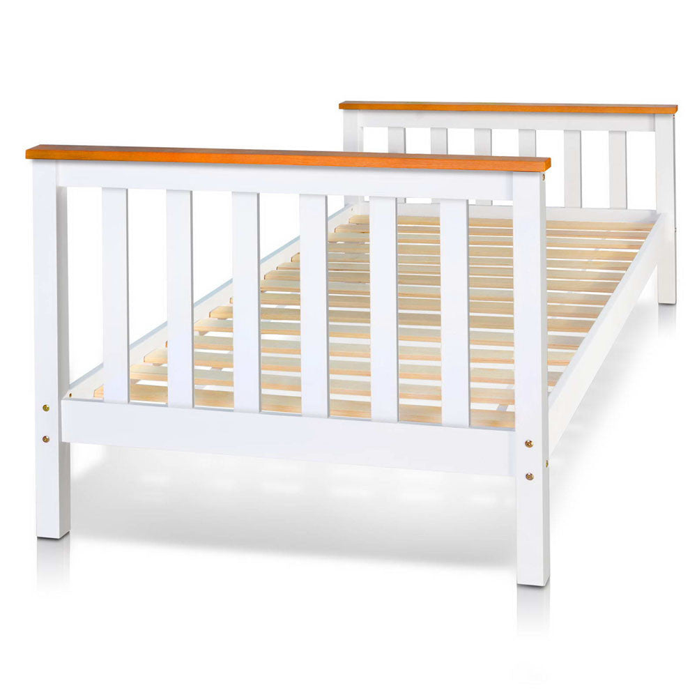 Pine Wood King Single Bed Frame