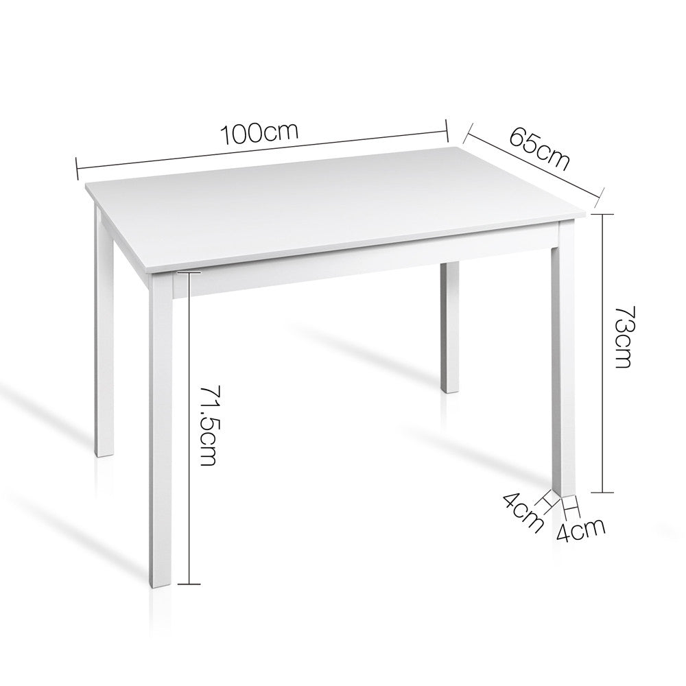 5PC Solid Pine Dining Set