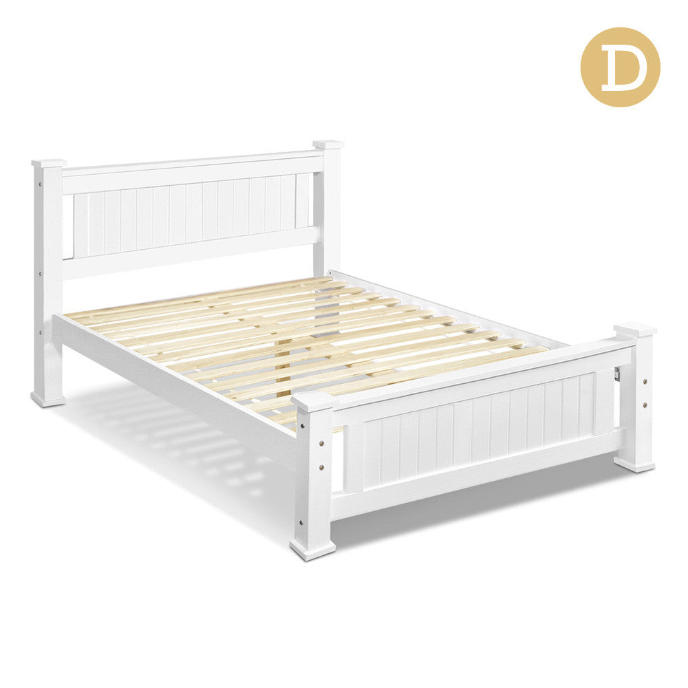 Pine Wood Bedframe Double