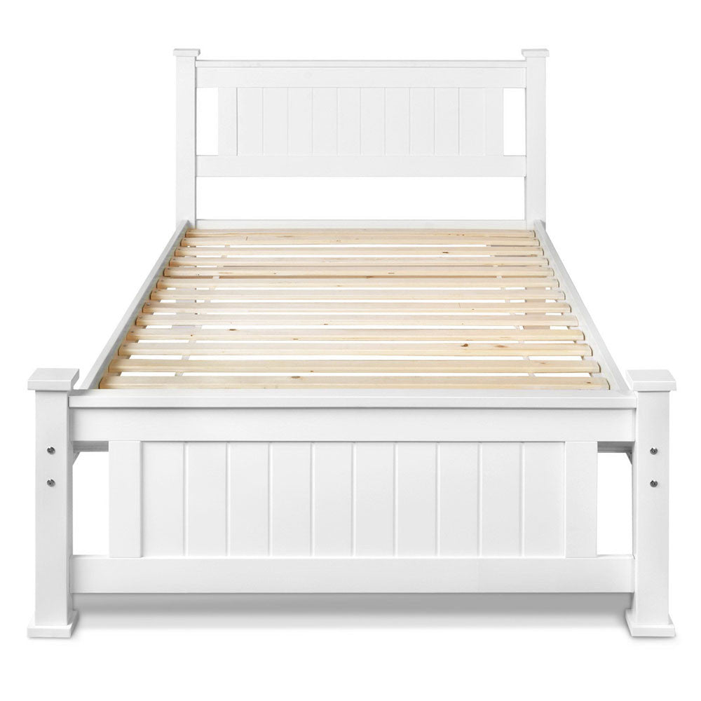 Wooden Bed Frame - King Single