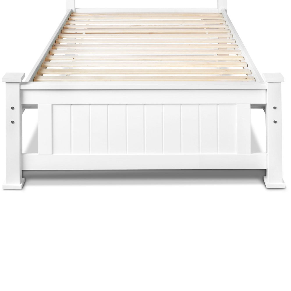 Wooden Bed Frame - King Single