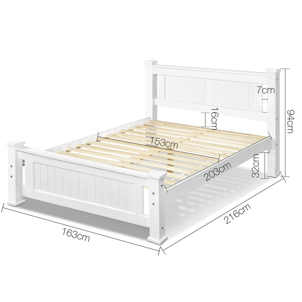 Queen Wooden Bed Frame