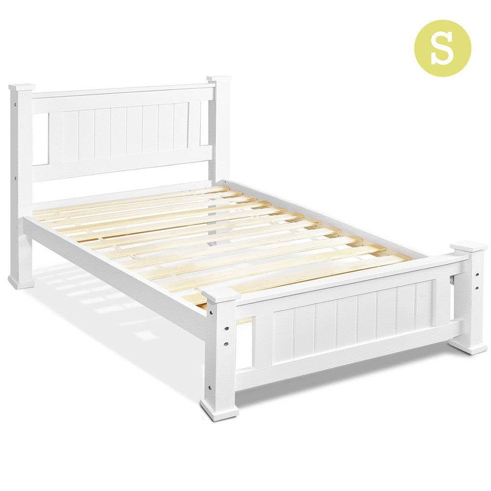 Pine Wood Bedframe Single