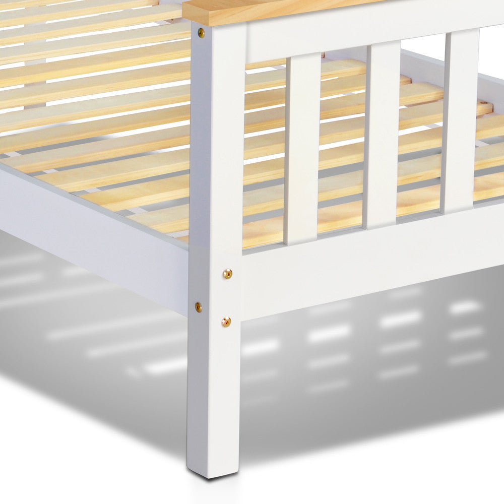 Pine Wood King Single Size Bed Frame