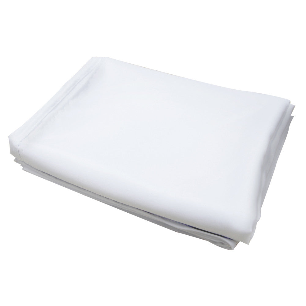 6 Pcs Wedding Table Cloth Rectangle 244cm White