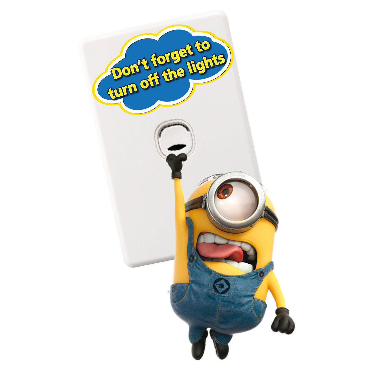 Minions Light Switch Wall Stickers - Totally Movable